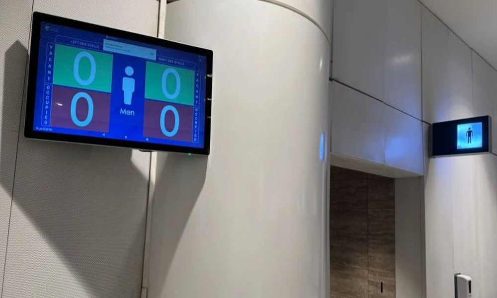 Occupancy Indicators and Restroom Throughput in Airports and Stadiums